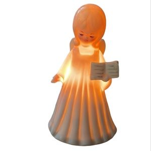 VINTAGE➕I.W Rice Night Light & Oil Warmer Choir Girl